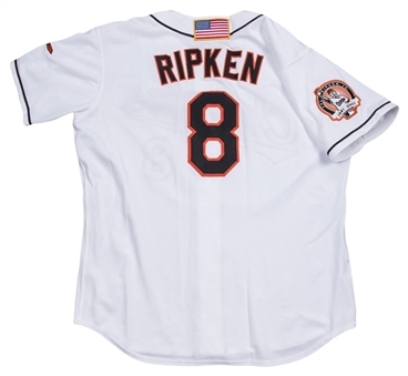 Cal Ripken Jr. Autographed Baltimore Orioles Home Jersey (MLB Authenticated)